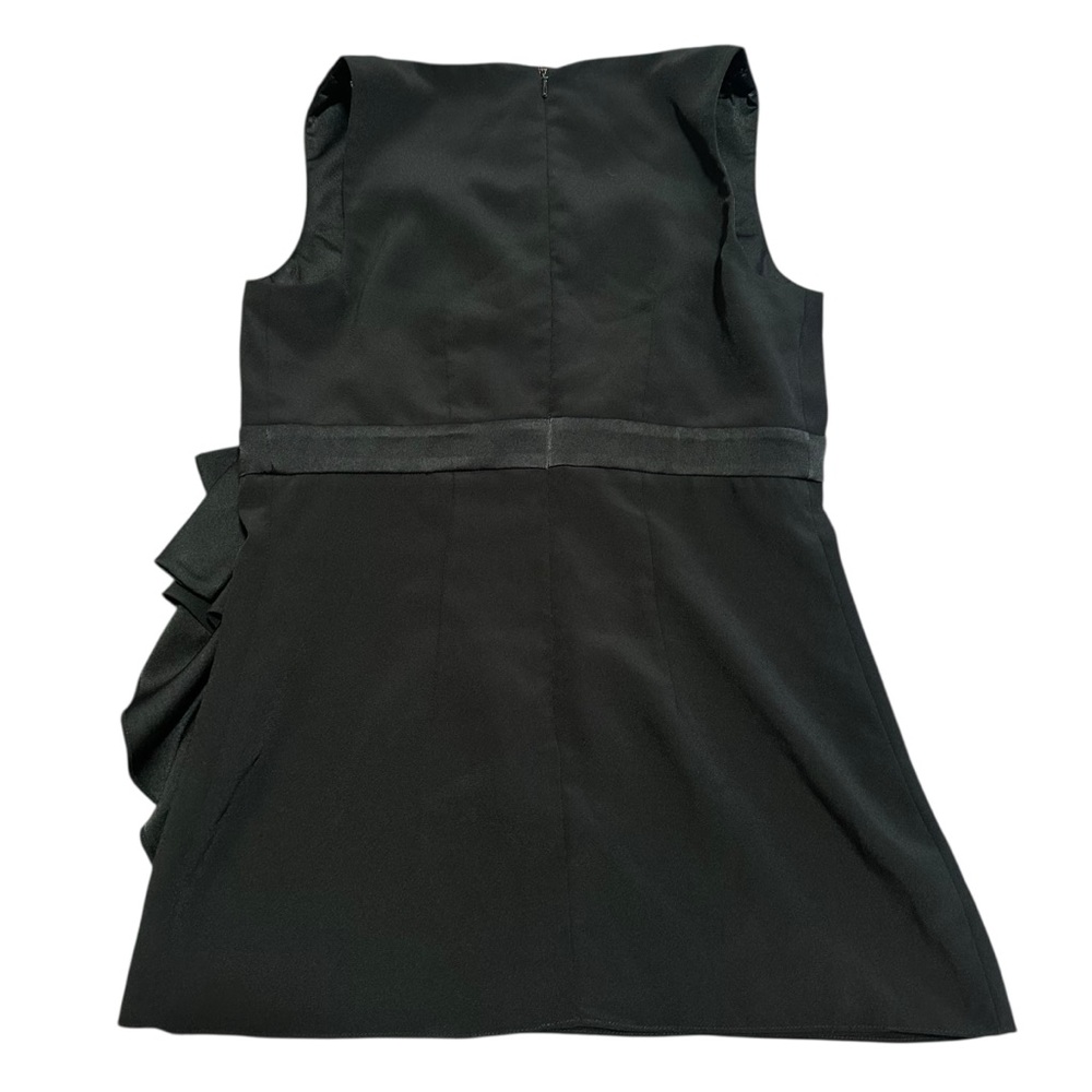 Y2K Talbots black bow tank top size 6P petite - Picture 2 of 7